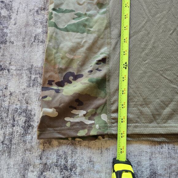 Massif Advanced Combat Shirt Mens XL OCP Multicam FR Quarter Zip Army Made USA - Picture 7 of 9